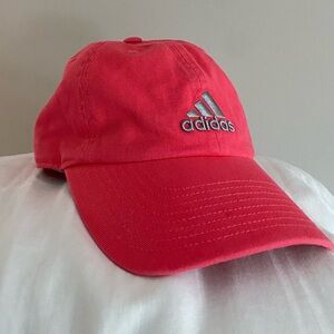 Pink Adidas Hat Adjustable Back